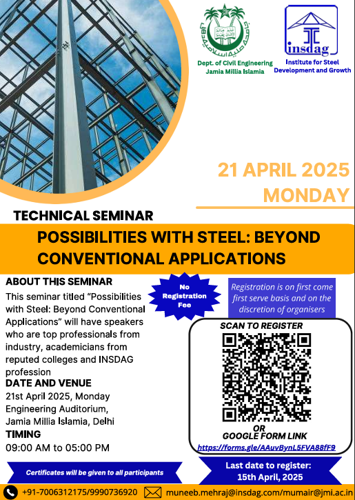 Possibilities with Steel – Beyond Conventional Applications